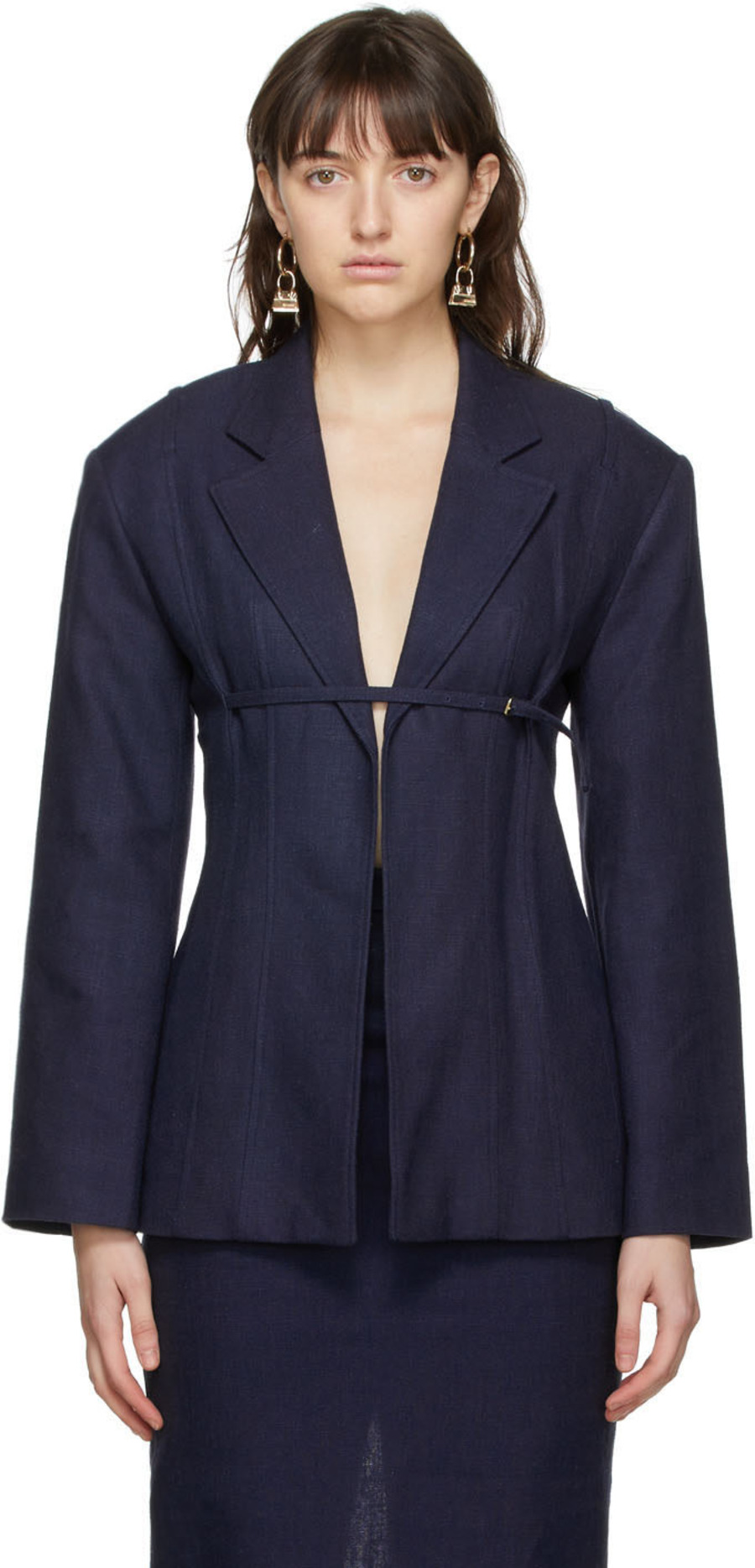 黑色 Double Question Mark 套头衫