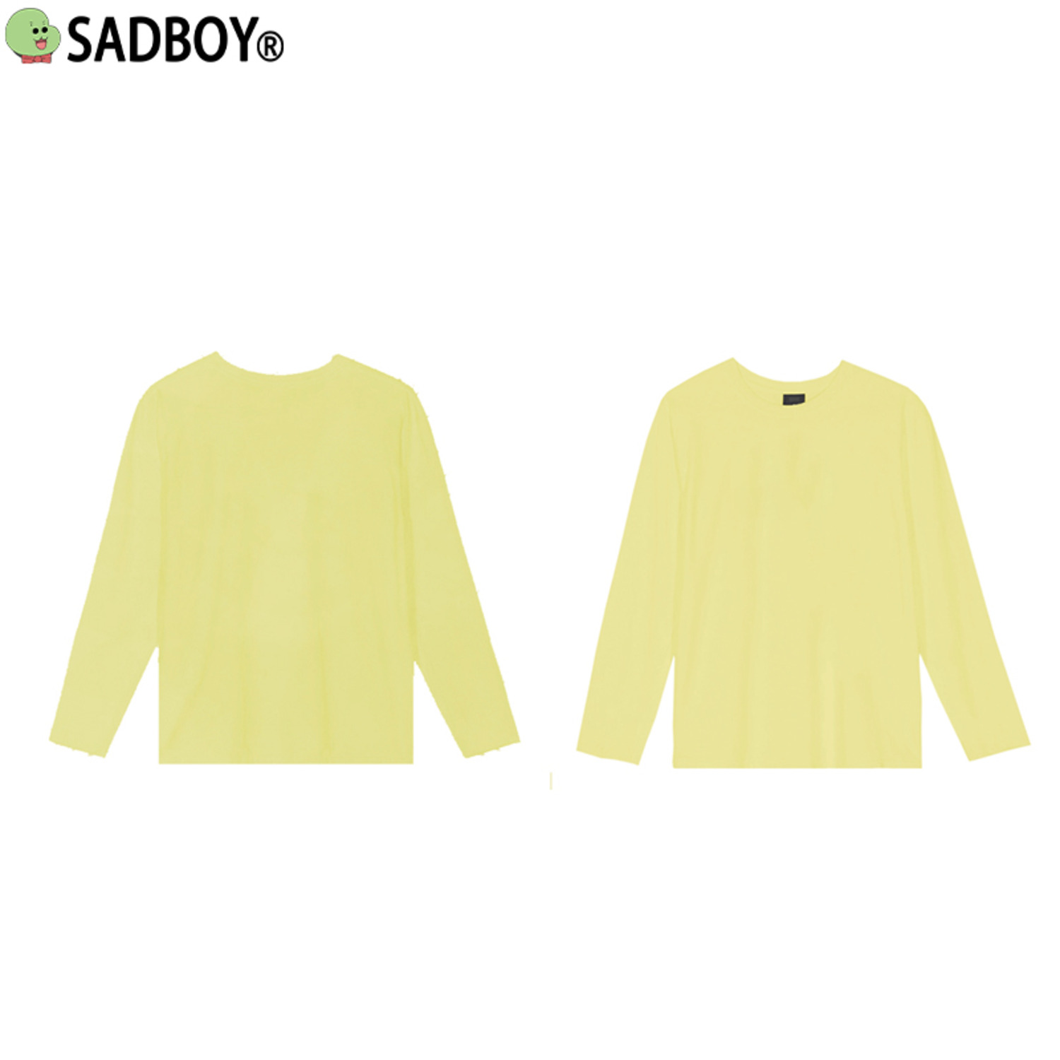 SadBoy2020冬季新款日系休闲潮衬透气衫长袖T恤-4