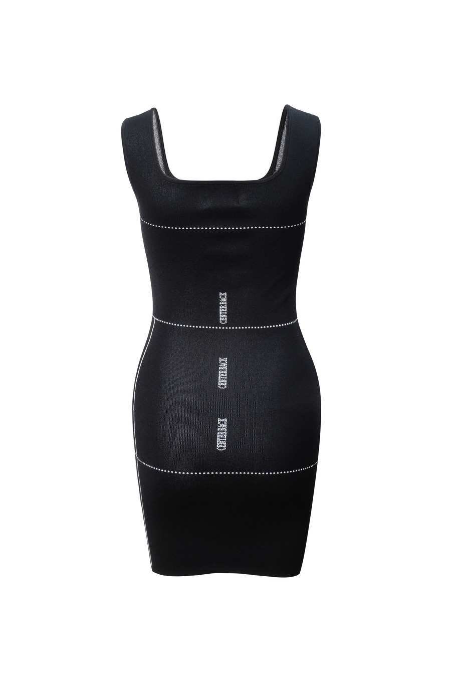 2901 LTD Mannequin人台线条针织连衣裙-2