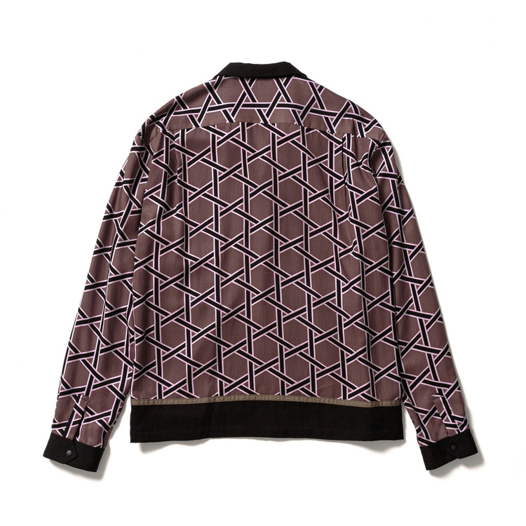 Sasquatchfabrix KAGOME FLAME L/S SHIRT