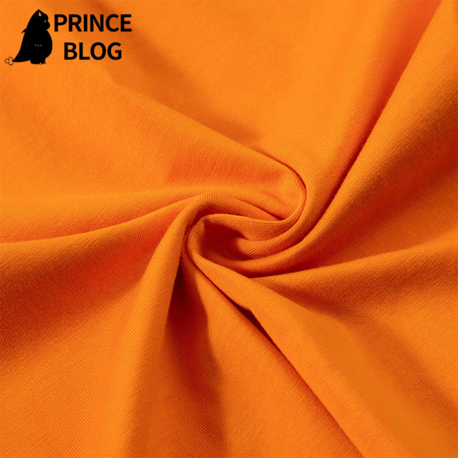PrinceBlog2021春夏 新款杜邦领口纯棉升级短袖潮纯色男女plusT恤-4