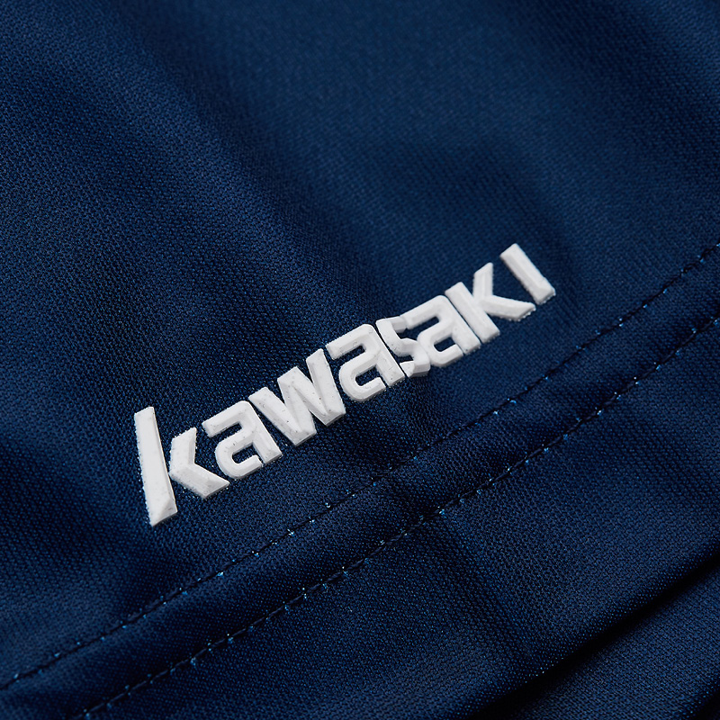 Kawasaki/川崎新款男女同款运动圆领短袖T恤-8