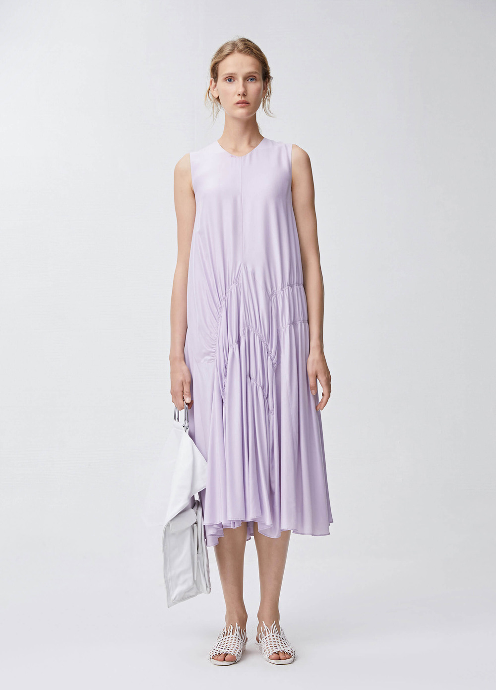 宫廷风双领镂空廓形衬衫