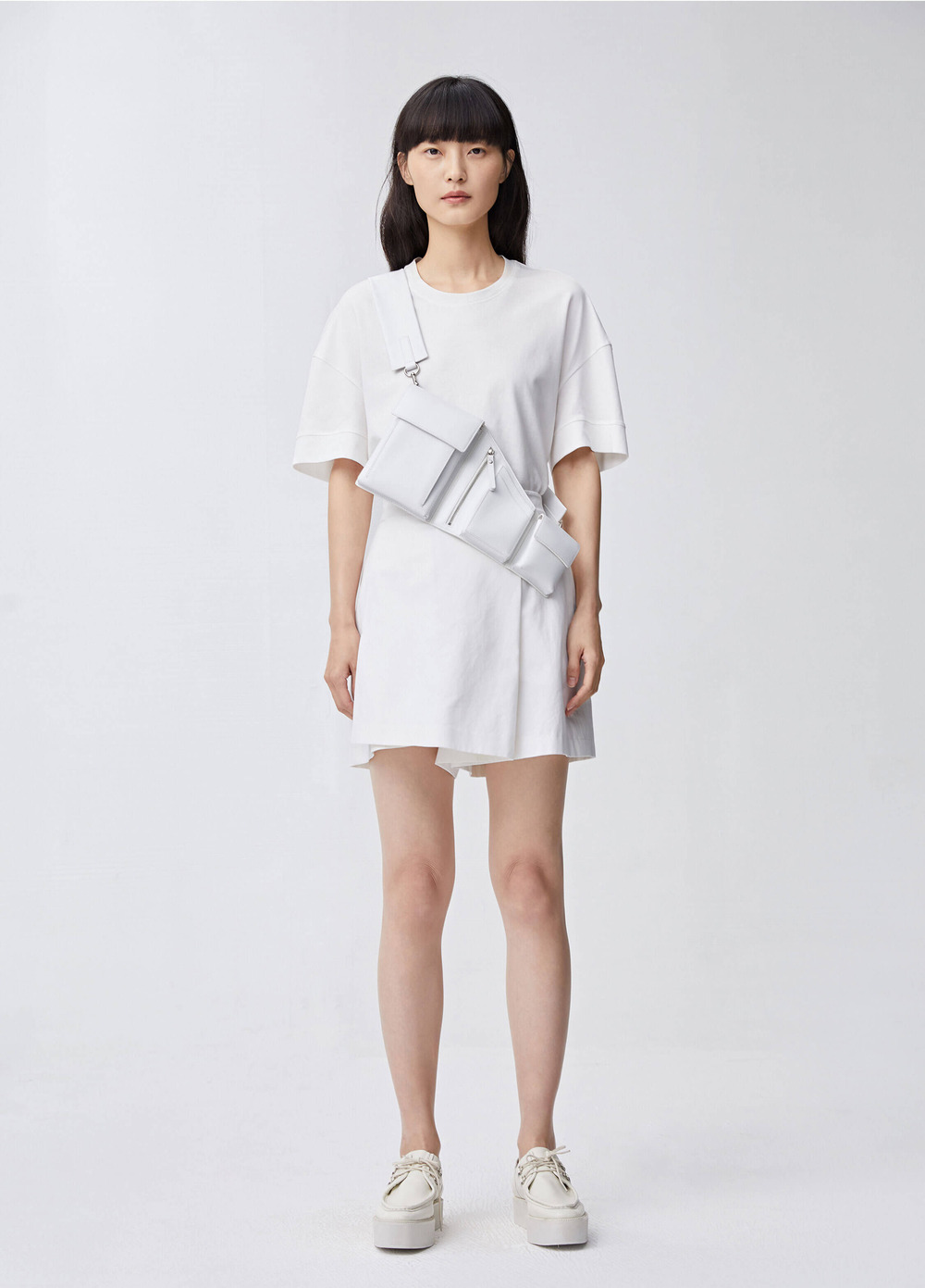 宫廷风双领镂空廓形衬衫