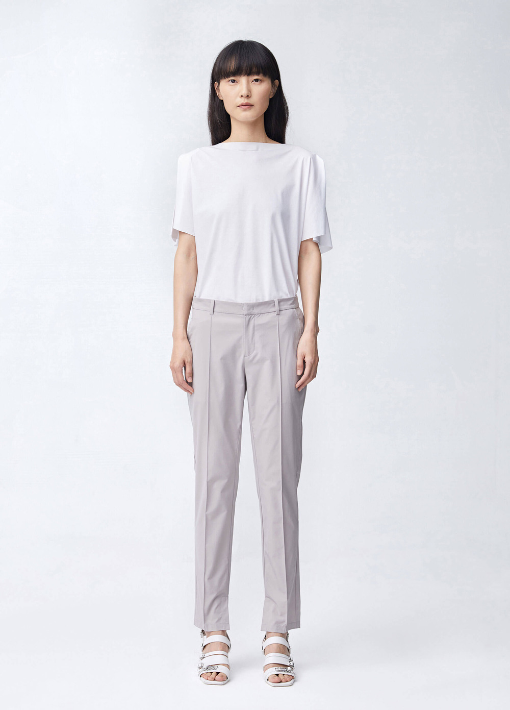 宫廷风双领镂空廓形衬衫