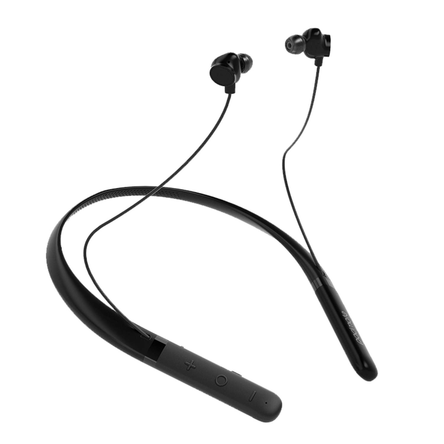 派美特（Padmate） 蓝牙耳机挂脖式运动入耳式降噪跑步无线耳机防掉小米苹果手机通用 黑色-11