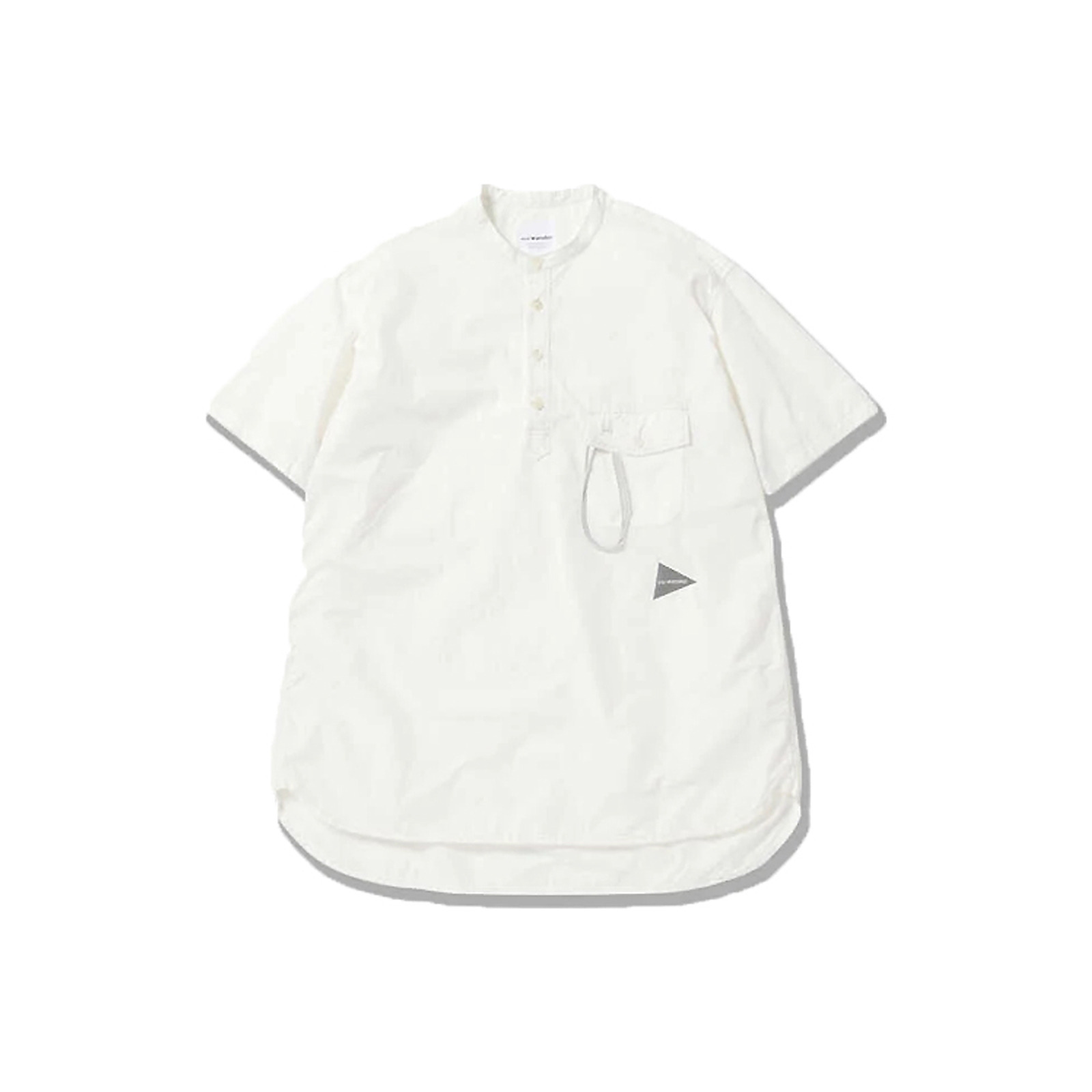 And Wander CORDURA typewriter short sleeve shirt