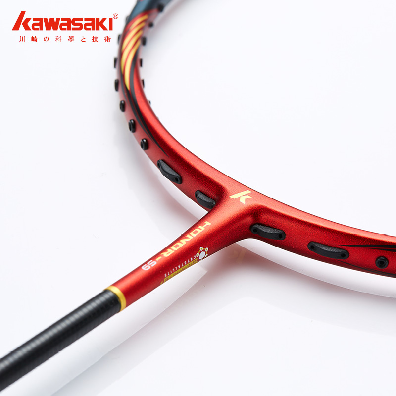 kawasaki/bet体育羽毛球拍单拍 全碳素全能型 超轻耐用荣耀系列S9-2