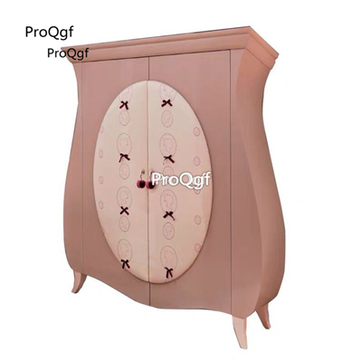 2999usd Prodgf 1Pcs A Set Children Minshuku pink Wardrobe ins Bedroom Cloth Cabinet