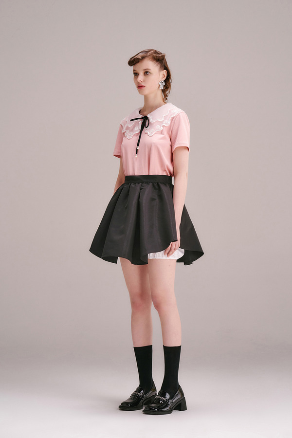 假两件蓬蓬裤裙