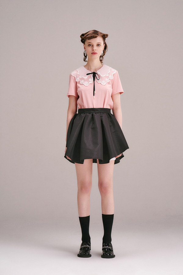 假两件蓬蓬裤裙