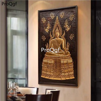 1399usd Prodgf 1Pcs A Set  Minshuku Castle buddha wall decoration