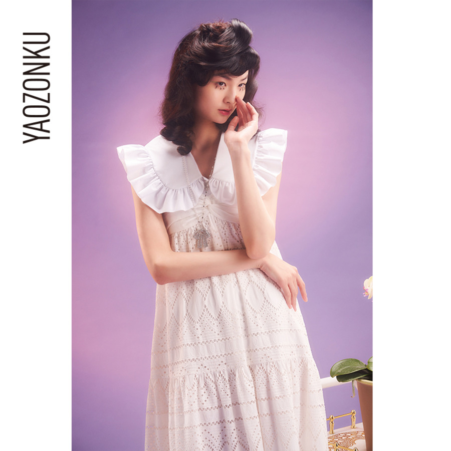 蝴蝶结珠链挂链