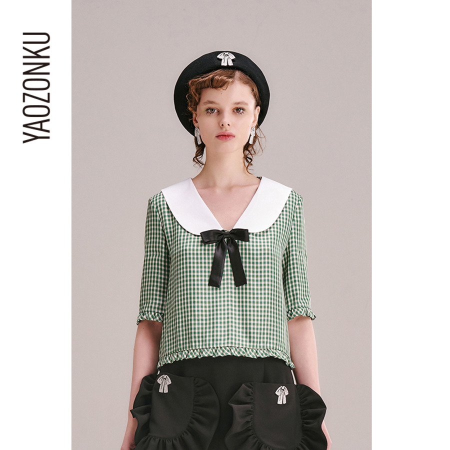 蝴蝶结钻饰贝雷帽