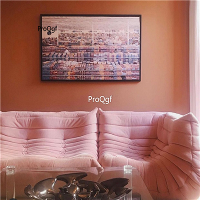 1300usd  Prodgf 1Pcs A Set House Minshuku pink princess Sofa