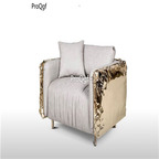 1000usd Prodgf 1Pcs A Set Light Luxury Living Room Single Sofa