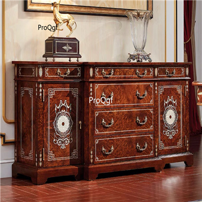 5000usd Prodgf 1Pcs A Set ins Fashion American Style Sideboard Kitchen Cabinet
