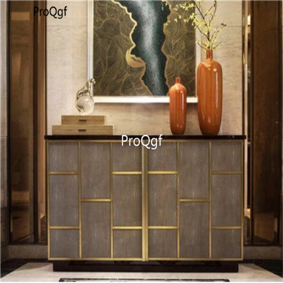 1300usd Prodgf 1Pcs A Set Minimalist modern wooden Sideboard Cabinet