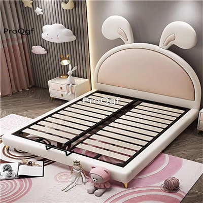 700usd Prodgf 1Pcs A Set High quality Rabbit Ear Bedroom Bed