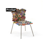 800usd Prodgf 1Pcs A Set ins Fashion Leisure Smile Yours Chair