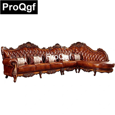 2000usd Prodgf 1Pcs A Set Leather Home ins Fashion Many people seat Sofa