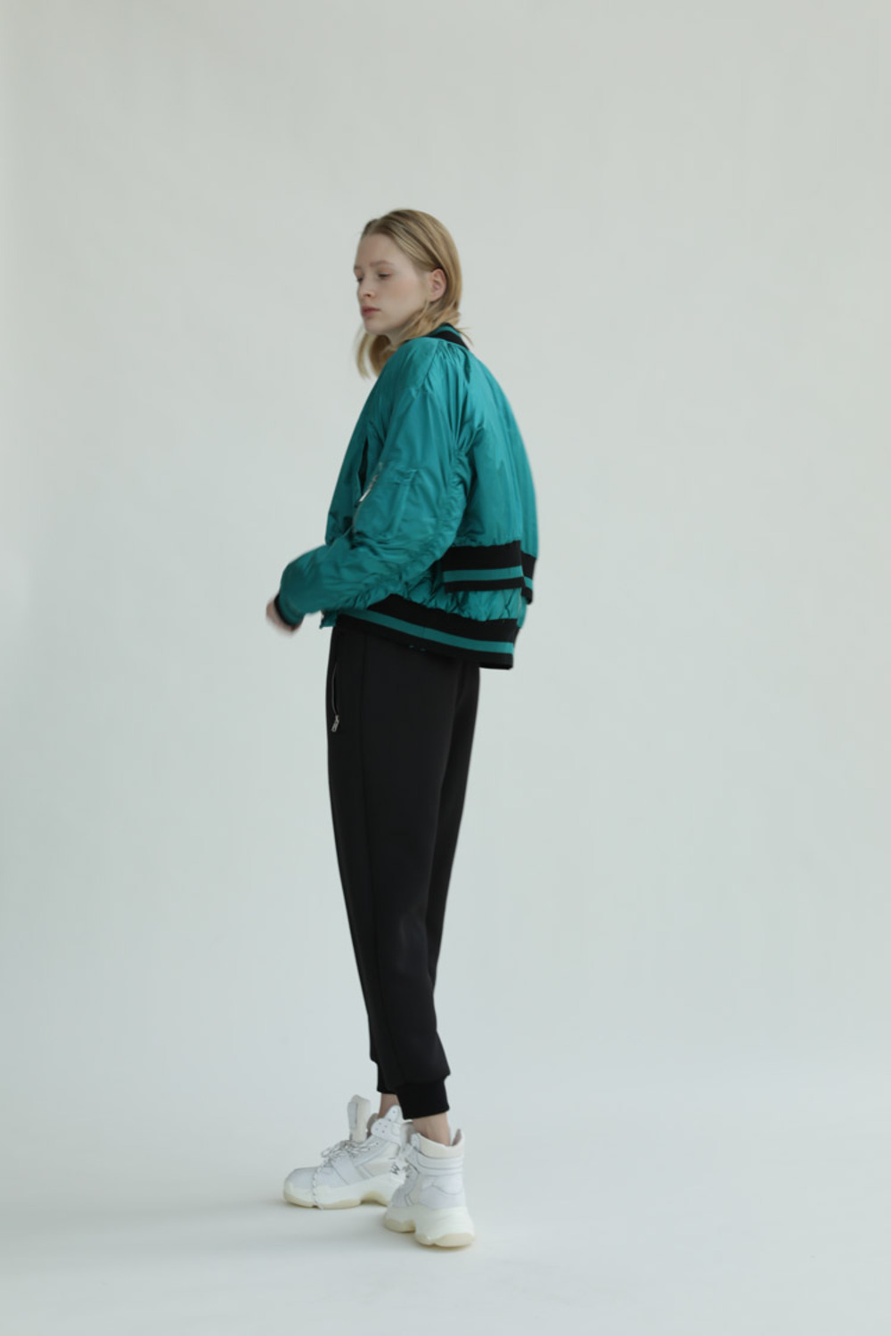 飞行员夹克羽绒服-4