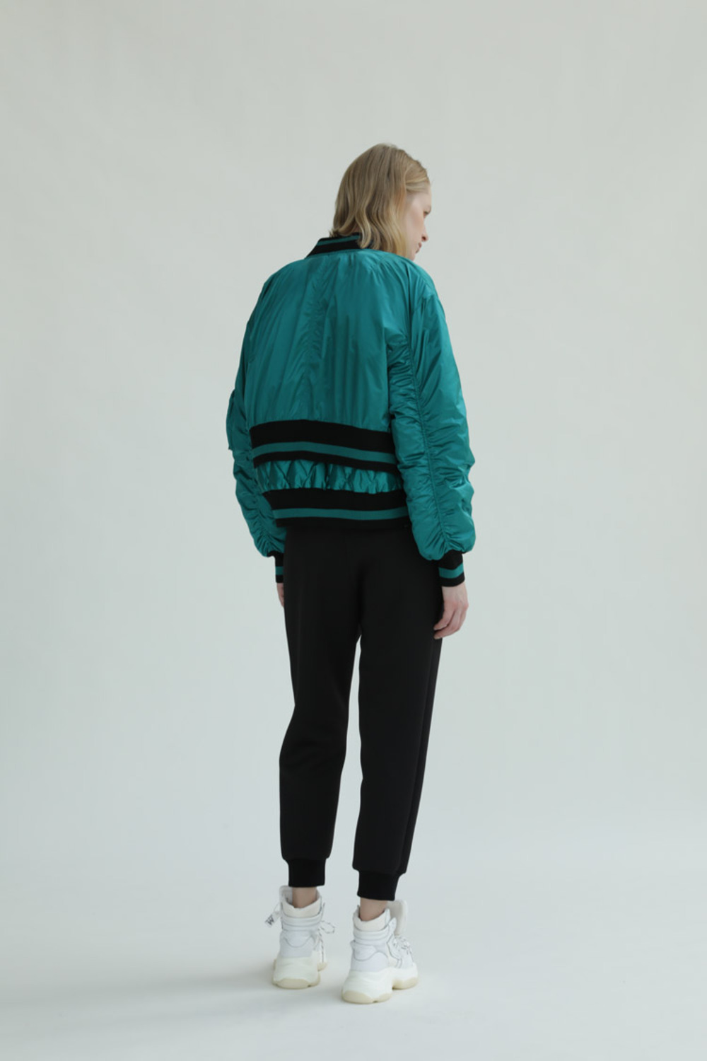 飞行员夹克羽绒服-3