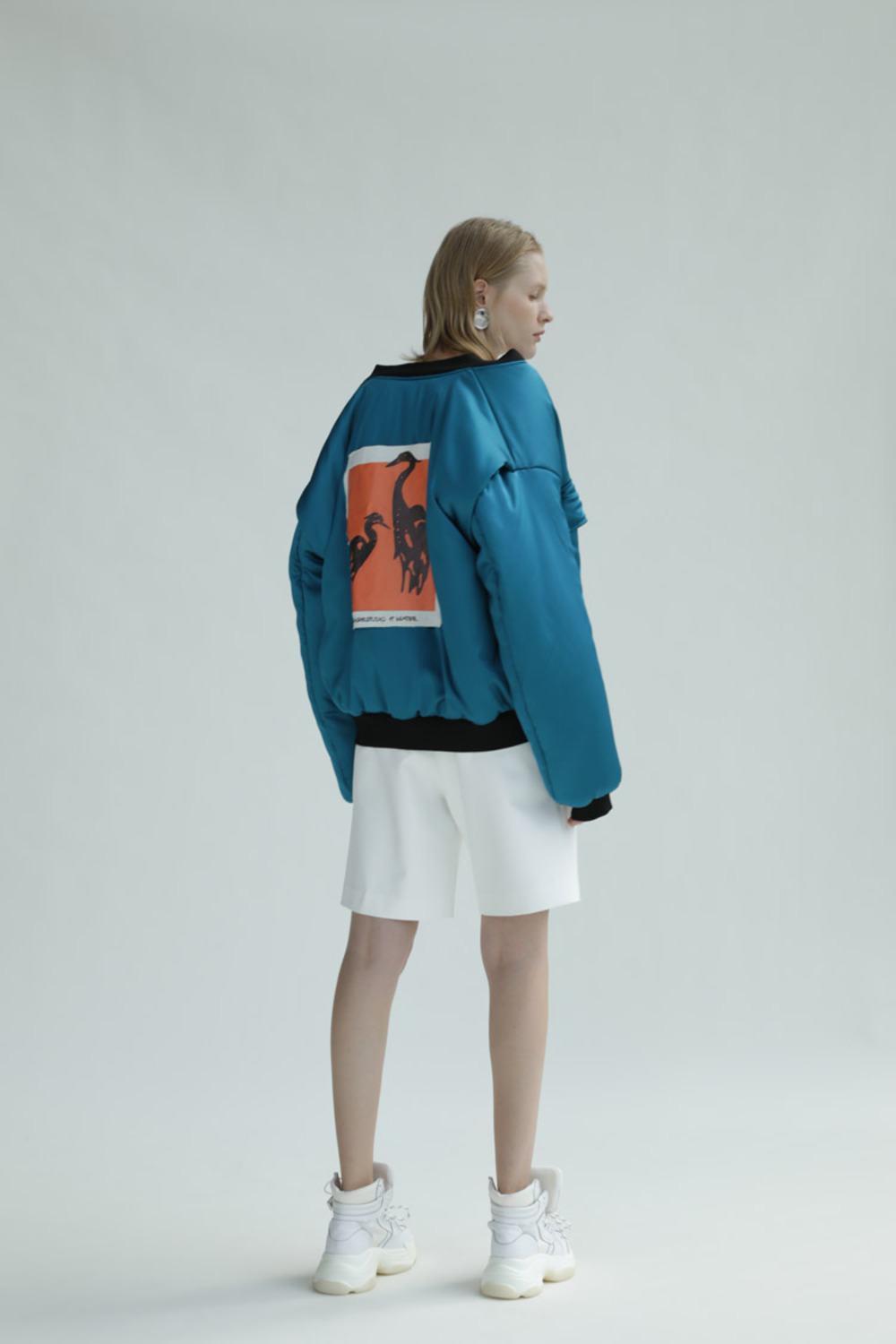 OVERSIZE飞行员夹克棉服-4