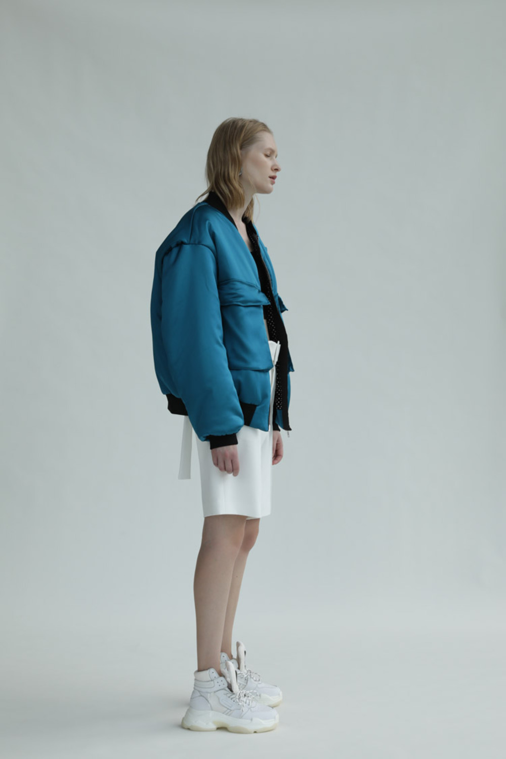 OVERSIZE飞行员夹克棉服-3