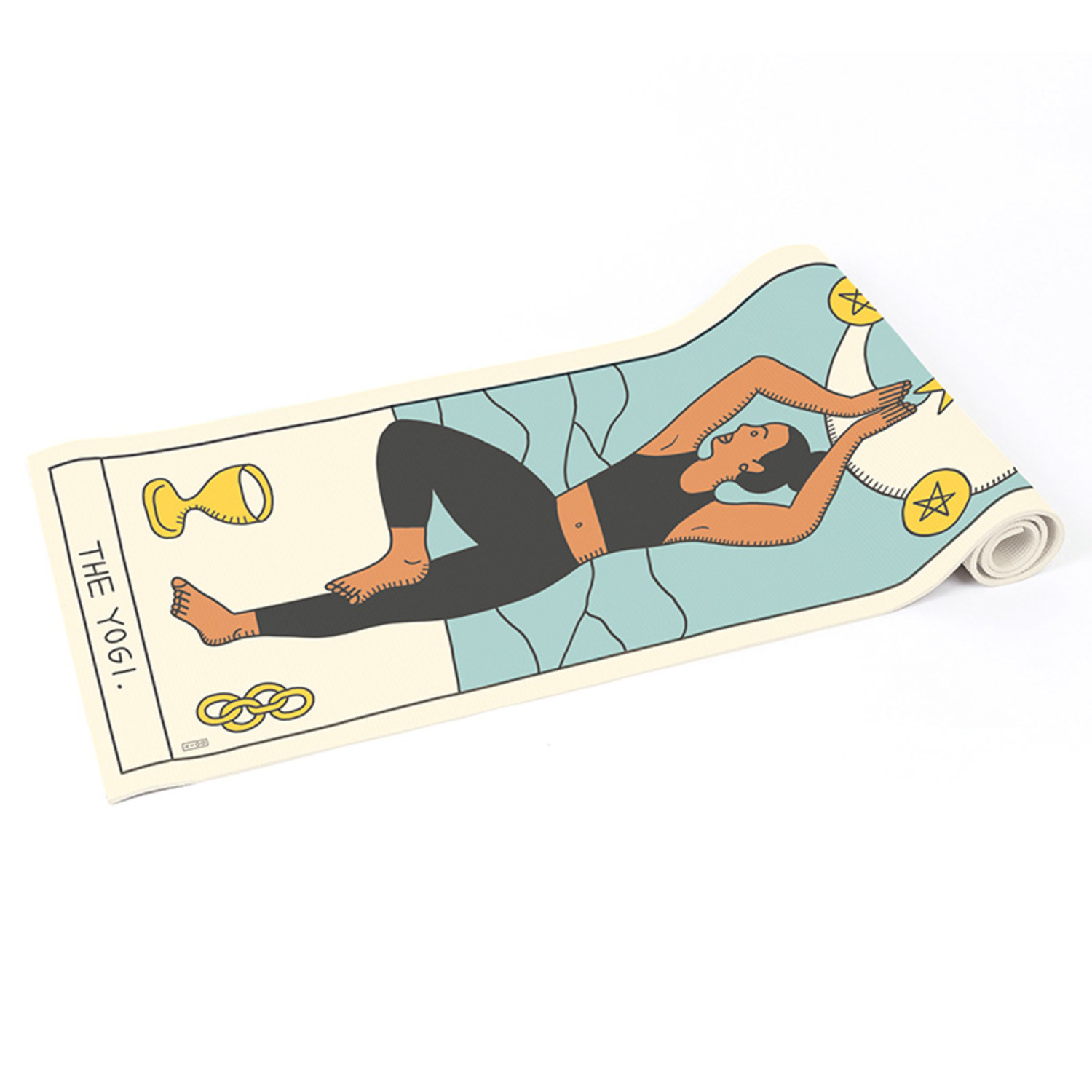文艺复古设计防滑瑜伽垫