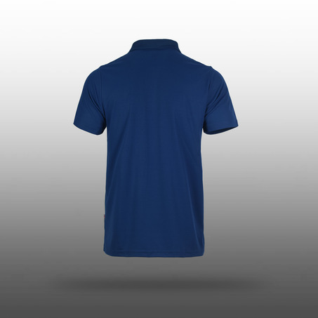 ISQ Blue Short Sleeve Polo Shirts-2