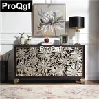 600usd QGF 1Pcs A Set Prodgf ins Living Room four door yours Sideboard Cabinet