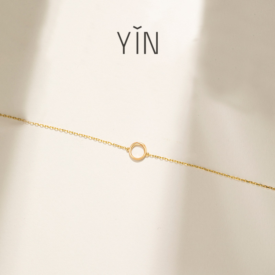 YIN隐 莫比乌斯环经典纤细基本款手链-2