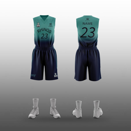 Girls Basketball Kit with personalized name 女装篮球队服