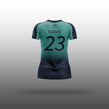 Girls Football /Multi-purpose Jersey with personalized name 女装足球上衣-2