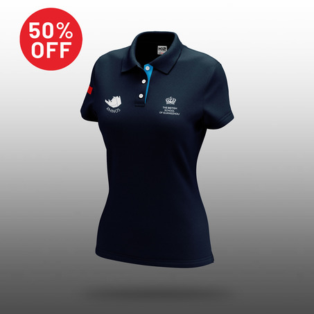 Womens Dry Fit Rhino Supporter Polo Shirt