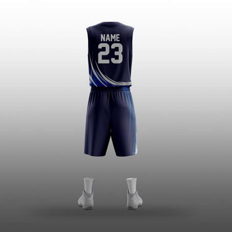 Boys Basketball kit 男装篮球球服-3