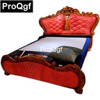 2300usd Weibog 1Pcs A Set Prodgf Castle Luxury Wood Hot Bedroom Bed