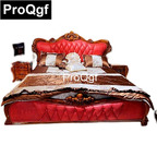 2000usd Weibog 1Pcs A Set Prodgf Castle Luxury Wood Yours Wedding Bedroom Bed