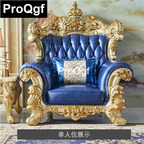 2000usd Weibog 1Pcs A Set Prodgf American Style Castle Genuine Leather Sofa
