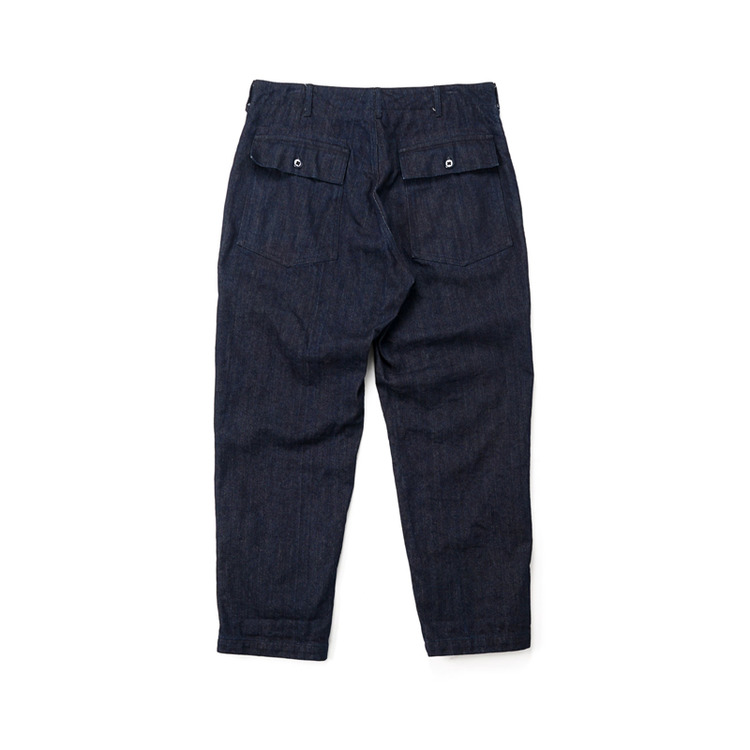 ENGINEERED GARMENTS 21AW FATIGUE PANT-10OZ BROKEN DENIM