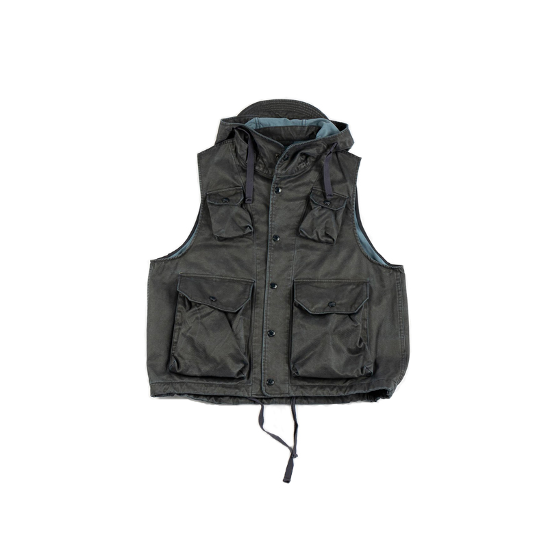 ENGINEERED GARMENTS 21AW FIELD VEST-DARK NAVY