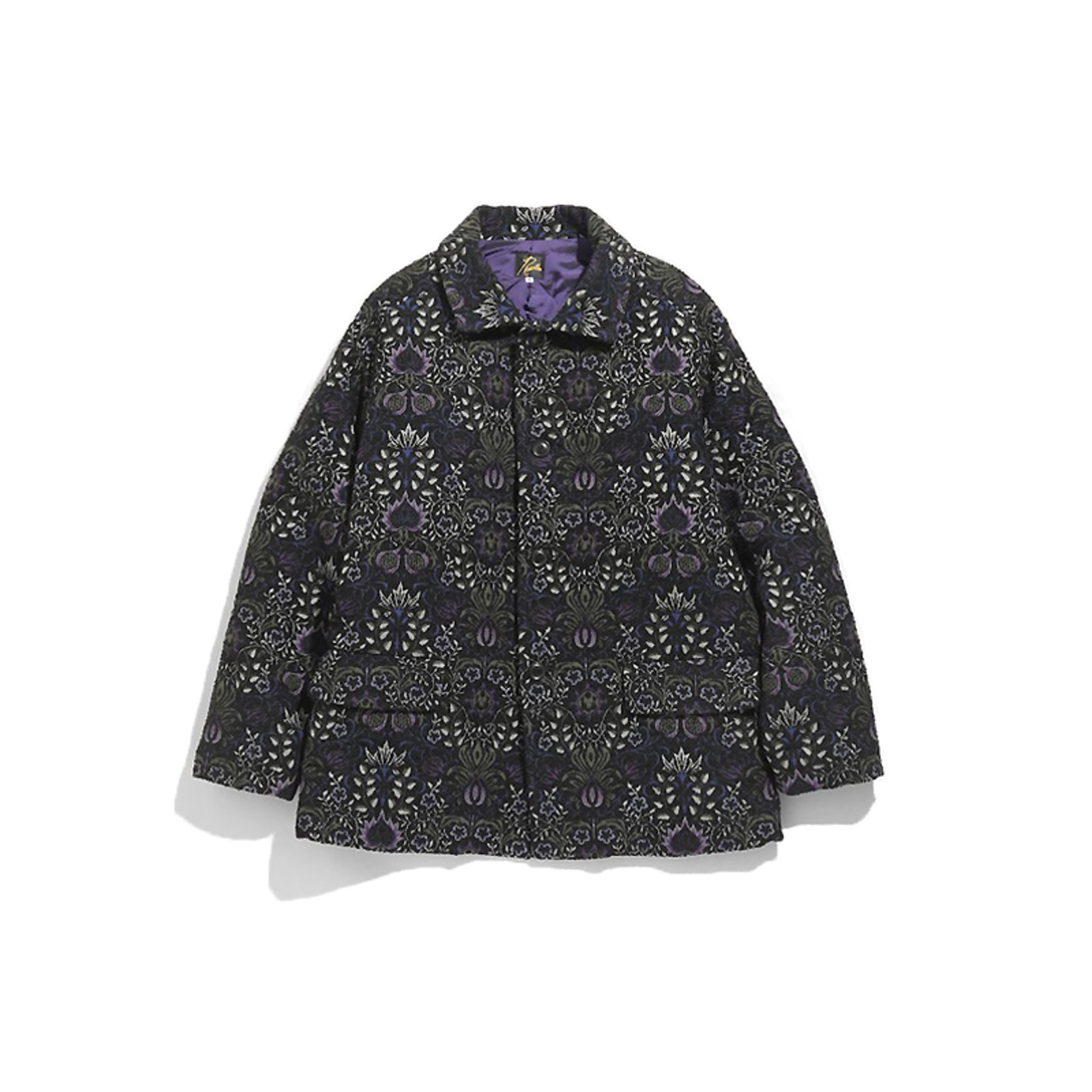 NEEDLES 21AW  CAR COAT - C/W/PE/N GOBELIN JQ.