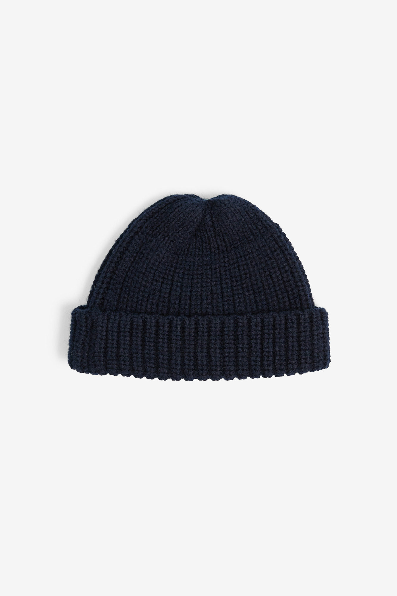 US Navy Wool Ribbed Knit Watch Cap, unisex(navy)