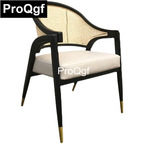 200usd Prodgf 1Pcs A Set European Solid Wood Rattan Living Room Chairs