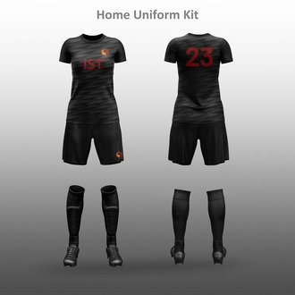 IST Girls Football Uniform Kit 女装足球服全套