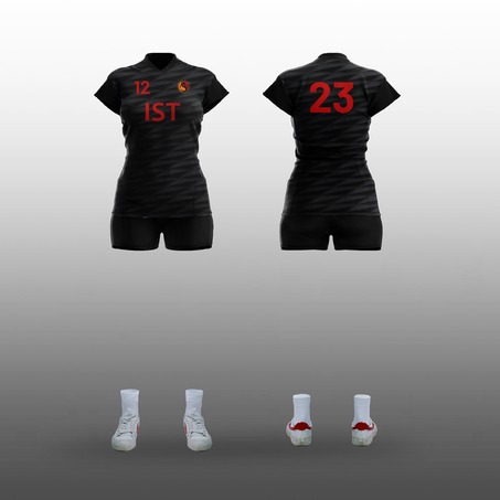 IST Girls Volleyball Uniform kit 女装排球套装