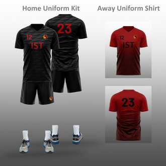 IST Boys Volleyball Home and Away Uniform Kit  男装排球主场和客场球服全套