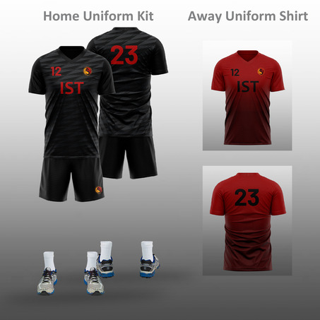 IST Boys Volleyball Home and Away Uniform Kit  男装排球主场和客场球服全套