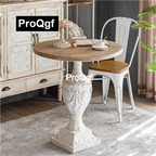 280usd Weibog 1Pcs A Set ins Prodgf  Ancient 75*75*75cm Dining Coffee Table